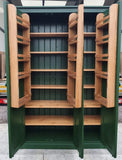 *3 Door Larder, Utility Room, Kitchen Storage Cupboard with Spice Racks (40 cm  deep) and EXTRA TOP BOX Storage