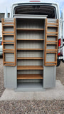 >Kitchen Larder Pantry with 12 Bottle Wine Rack and Spice Racks (40 cm or 50 cm deep) 88 cm WIDE
