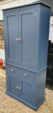 >Kitchen 2 Door with 2 over 2 Base - Storage Larder Cupboard with Spice Racks - OPTION 1
