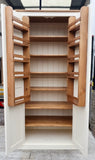 >Kitchen Larder Pantry Cupboard (40 cm and 50 cm Deep) - Fully Shelved with Spice Racks and EXTRA TOP BOX storage - ALL SIZE VARIATIONS