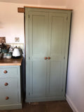 >Kitchen Larder Pantry Cupboard (50 cm Deep) - Fully Shelved with Spice Racks ALL SIZE VARIATIONS