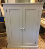 *Shaker Style Low 2 Door Hallway Shoe Cupboard - to match our Tall Hall Cupboard (40 cm deep)
