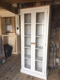 >2 Door Fully Glazed Display Cabinet  - ALL SIZE VARIATIONS