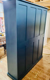 ROOM DIVIDER Hall Cupboard with Panelled BACK - 80 cm, 90 cm, 100 cm, 118 cm and 156 cm wide