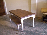 >Kitchen Dining Table Size: 6' x 3'