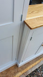 >SHALLOW 5 Door Coat and Shoe Storage Combination Cupboard - OPTION 1