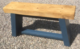 **IN STOCK** Chunky BENCH for Hall/Kitchen/Dining Room/Bedroom - Reclaimed Timber