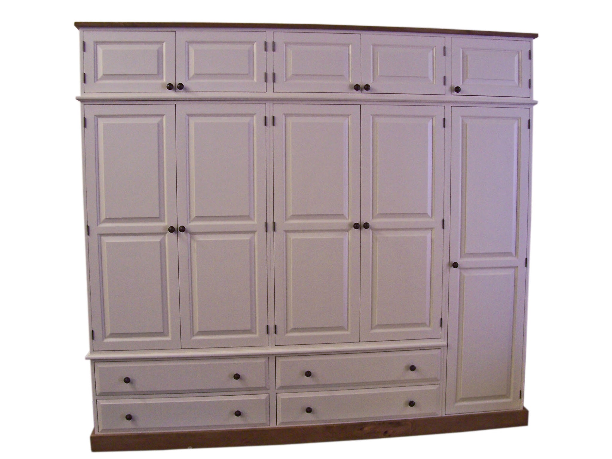 5 door solid sales wood wardrobe